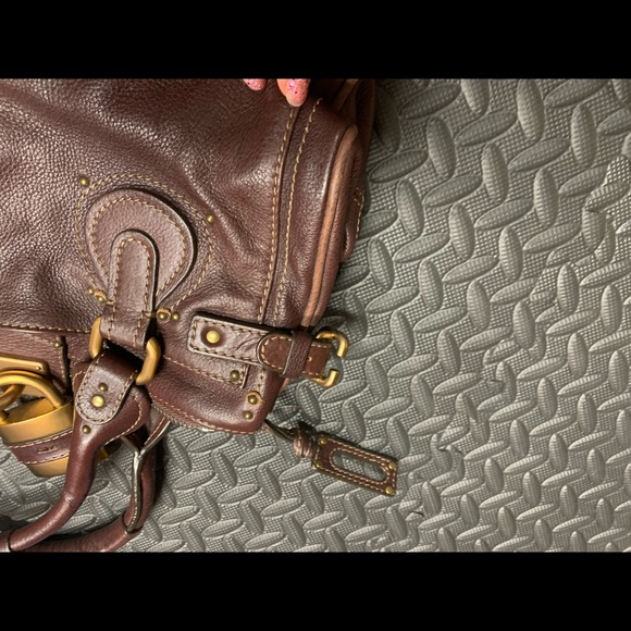 Authentic Chloe brown paddington shoulder purse - Picture 6 of 7